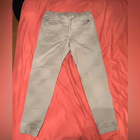Large Khaki Hollister Joggers - Picture 2 of 4
